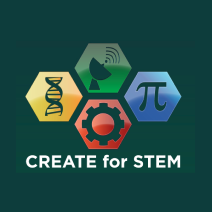 CREATE for STEM logo
